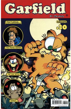 Garfield (KaBoom!) 30 published by Boom! with cover art by Andy Hirsch