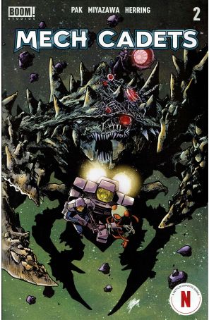 Mech Cadets 2A published by Boom! with cover art by Takeshi Miyazawa