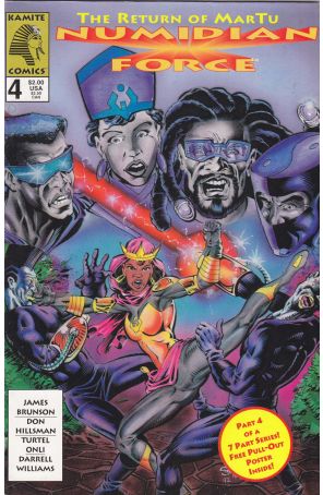 Numidian Force 4 published by Kamite with cover art by Don Hillsman