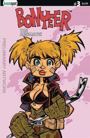 Bonyeer The Aromatic 3C published by Keenspot with cover art by Troy Dongarra