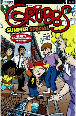 Grubbs Summer Special 1A published by Keenspot with cover art by Athila Fabbio