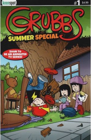 Grubbs Summer Special 1B published by Keenspot with cover art by Athila Fabbio