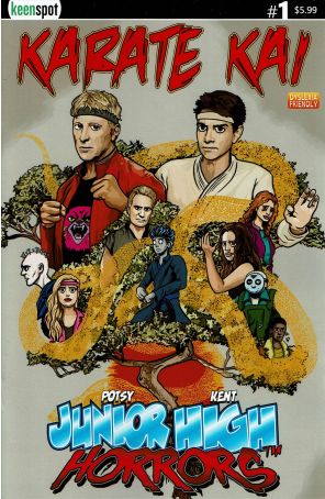 Junior High Horrors: Karate Kai 1A published by Keenspot with cover art by Eric Kent