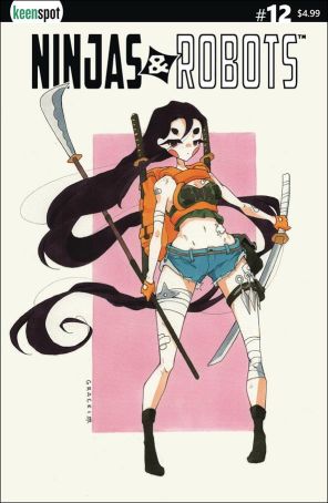 Ninjas And Robots 12C published by Keenspot with cover art by Chelsea Gracei