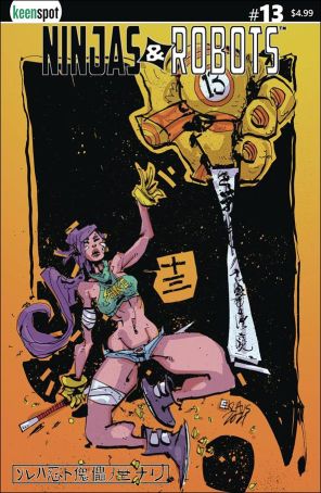 Ninjas And Robots 13A published by Keenspot with cover art by Erik Klaus