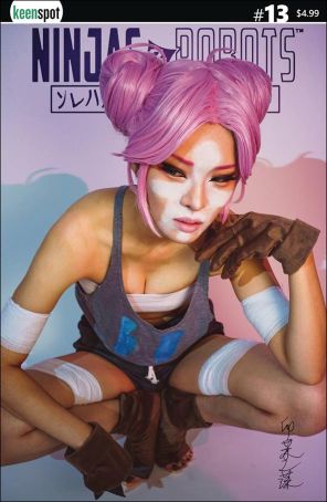 Ninjas And Robots 13B published by Keenspot with cover art by Umadomo