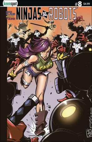 Ninjas And Robots 8C published by Keenspot