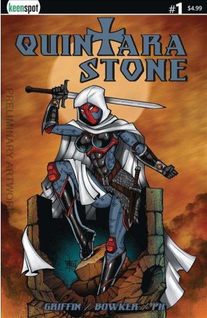 Quintara Stone 1D published by Keenspot with cover art by Bill Maus