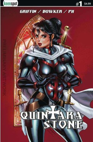 Quintara Stone 1E published by Keenspot with cover art by Anthony Helmer