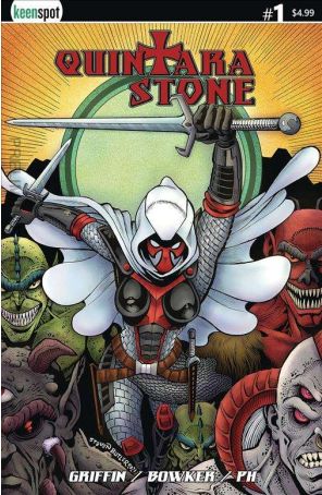 Quintara Stone 1F published by Keenspot with cover art by Steven Butler