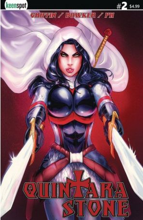 Quintara Stone 2C published by Keenspot with cover art by Alfred Trujillo