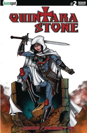 Quintara Stone 2D published by Keenspot with cover art by Bill Maus