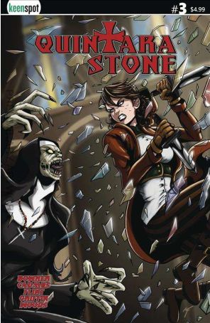 Quintara Stone 3A published by Keenspot with cover art by Matt Flint