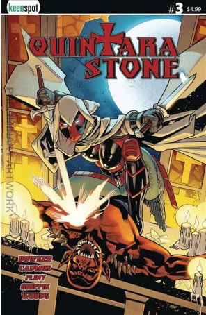 Quintara Stone 3B published by Keenspot with cover art by Bruno Lima