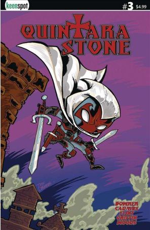 Quintara Stone 3C published by Keenspot with cover art by Troy Dongarra