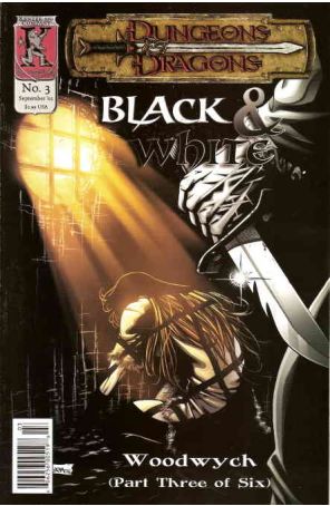 Dungeons and Dragons: Black And White 3 published by Kenzer and Company with cover art by Rod Pereira