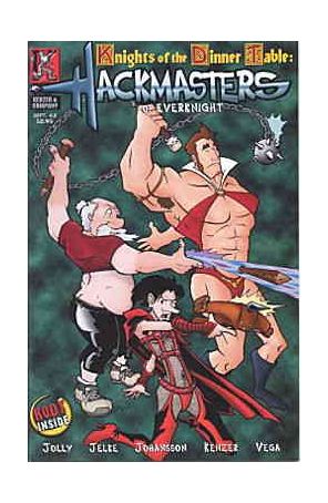 Hackmasters of EverKnight 3 published by Kenzer and Company with cover art by Manny Vega
