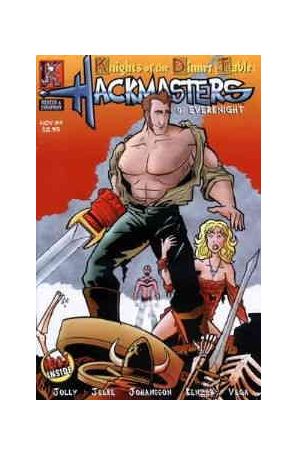 Hackmasters of EverKnight 4 published by Kenzer and Company with cover art by Manny Vega
