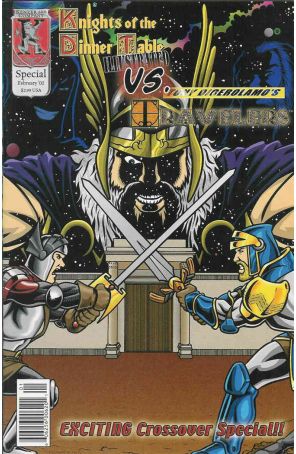 Knights of the Dinner Table Illustrated vs. Tony DiGerolamo's The Travelers 1 published by Kenzer and Company