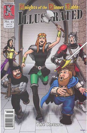Knights of the Dinner Table Illustrated 33 published by Kenzer and Company