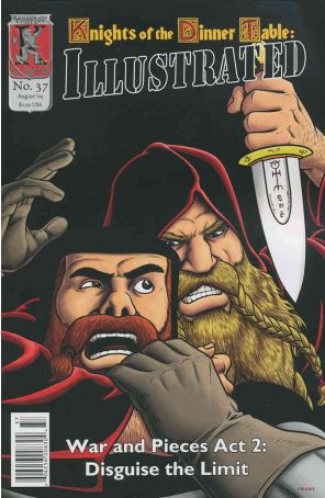 Knights of the Dinner Table Illustrated 37 published by Kenzer and Company