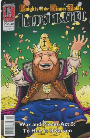 Knights of the Dinner Table Illustrated 40 published by Kenzer and Company