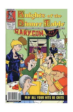 Knights of the Dinner Table 58 published by Kenzer and Company