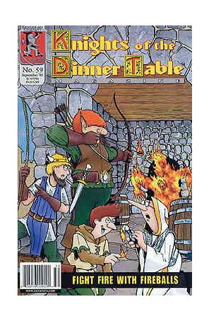 Knights of the Dinner Table 59 published by Kenzer and Company