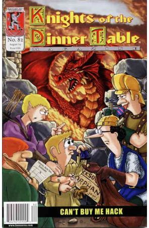 Knights of the Dinner Table 82 published by Kenzer and Company