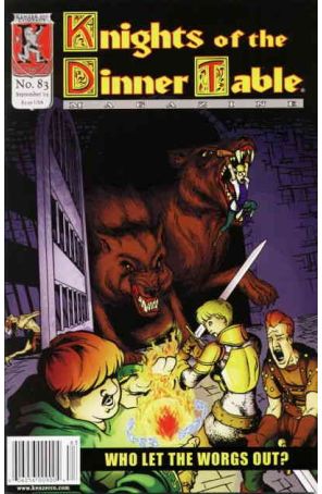 Knights of the Dinner Table 83 published by Kenzer and Company