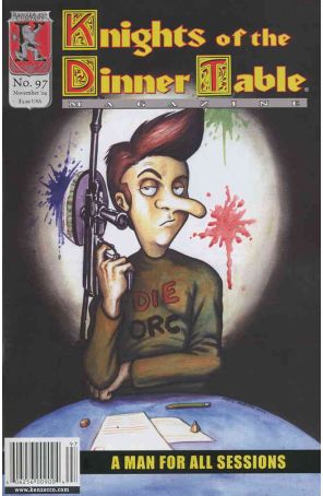 Knights of the Dinner Table 97 published by Kenzer and Company
