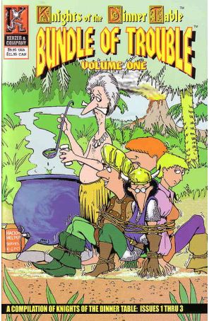 Knights of the Dinner Table TPB 1 (4th) published by Kenzer and Company