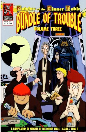 Knights of the Dinner Table TPB 3 (2nd) published by Kenzer and Company with cover art by George Vrbanic