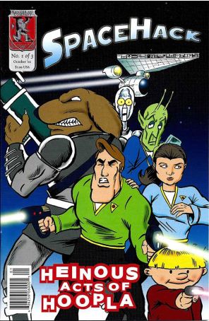 Spacehack 1 published by Kenzer and Company with cover art by Doug Curtis