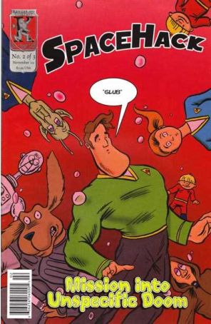 Spacehack 2 published by Kenzer and Company with cover art by Doug Curtis
