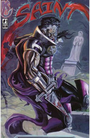 Saint (Kick Ass) 1 published by Kick Ass with cover art by Christopher M. Eisert