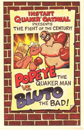 Popeye the Quaker Man vs. Bluto the Bad! 1 published by King