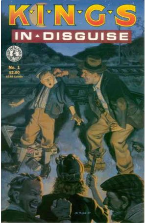 Kings in Disguise 1 published by Kitchen Sink with cover art by Steve Rude