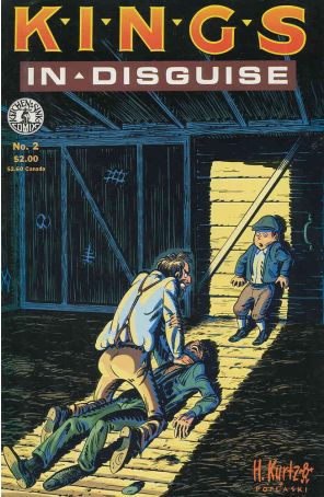 Kings in Disguise 2 published by Kitchen Sink with cover art by Harvey Kurtzman