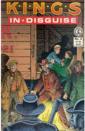 Kings in Disguise 4 published by Kitchen Sink with cover art by Jack Jackson
