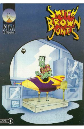 Smith Brown Jones 1 published by Kiwi with cover art by Jon Hastings