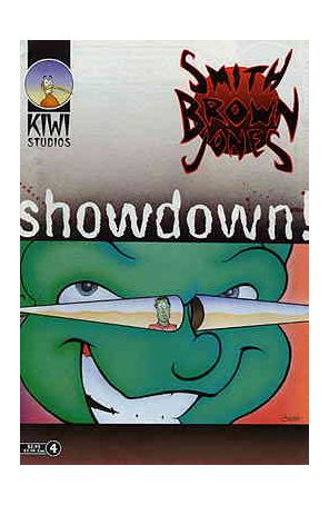 Smith Brown Jones 4 published by Kiwi with cover art by Jon Hastings