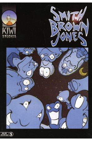 Smith Brown Jones 5 published by Kiwi with cover art by Jon Hastings