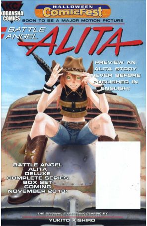 Battle Angel Alita: Holy Night and Other Stories Holiday Special 2018 published by Kodansha