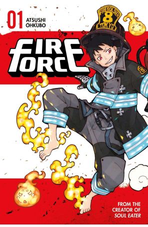 Fire Force 1 (9th) published by Kodansha with cover art by Atsushi Ohkubo