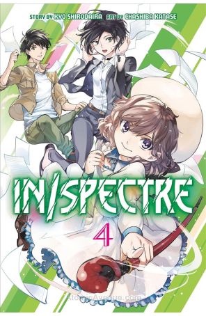 In/Spectre 4 published by Kodansha with cover art by Chasiba Katase