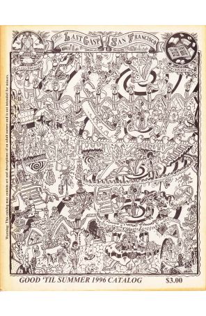 Last Gasp Summer Catalog 1996 published by Last Gasp with cover art by Runt