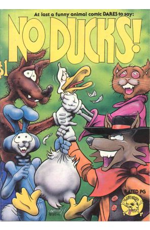 No Ducks! 1 published by Last Gasp with cover art by Richard Larson