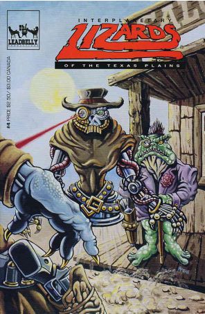 Interplanetary Lizards of the Texas Plains 4 published by Leadbelly