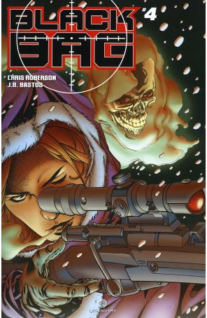 Black Bag 4 published by Legendary with cover art by Drew Johnson